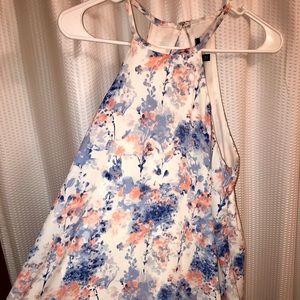 One Clothing Floral Halter Sun Dress